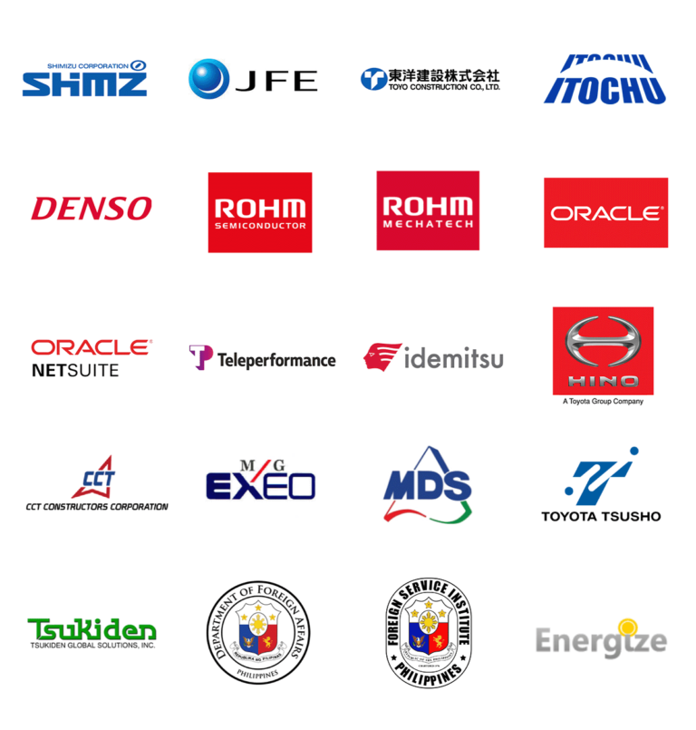List of companies JLRC has catered to.