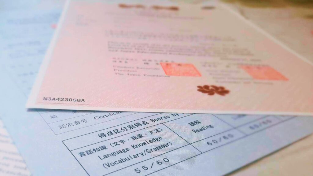 JLPT Certificate