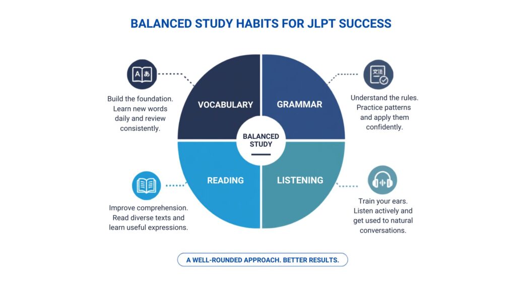 JLPT Passing Scores for N5–N1: Total and Sectional Score Guide